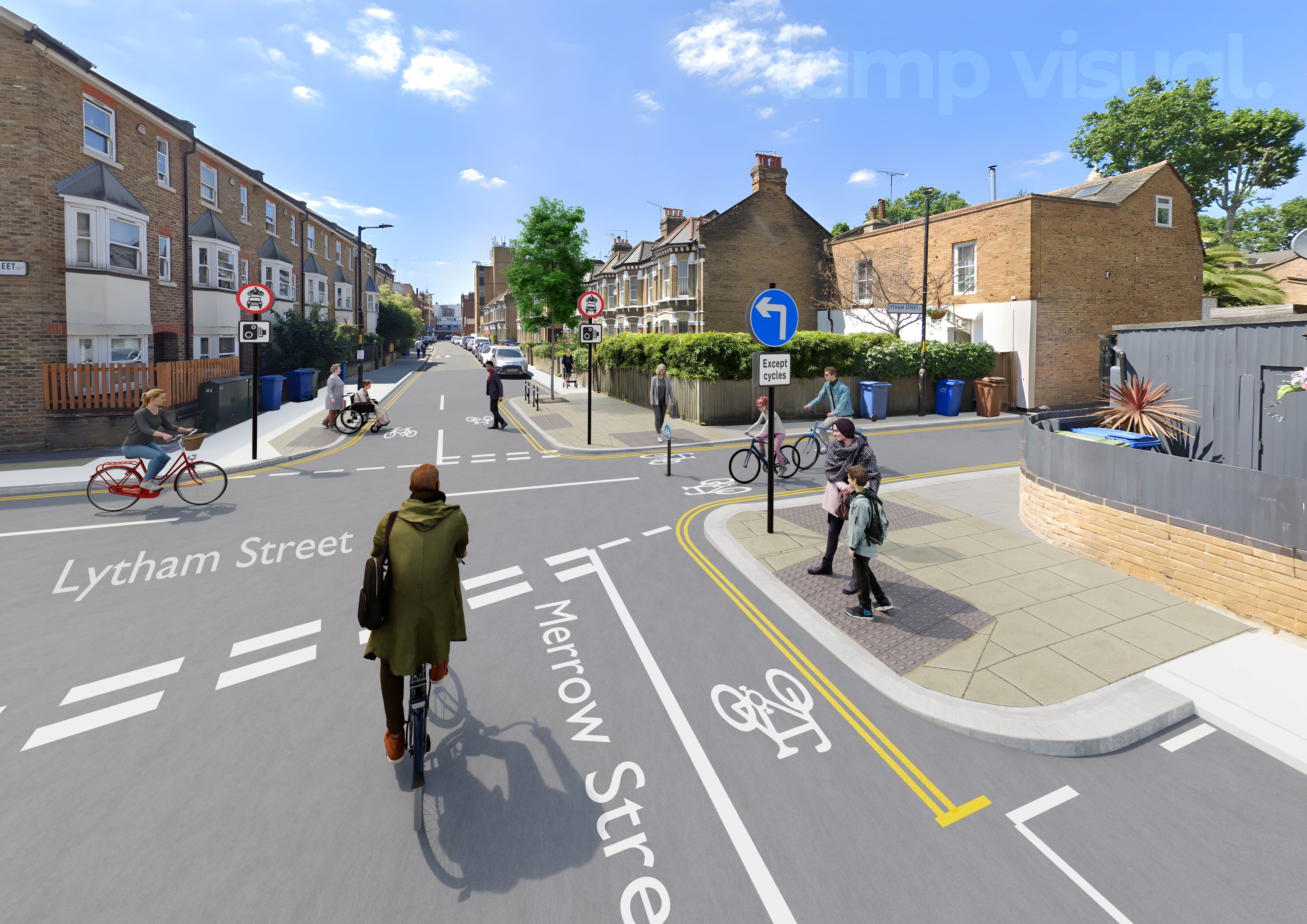 View from North East