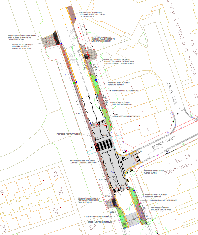 Plan of proposed changes