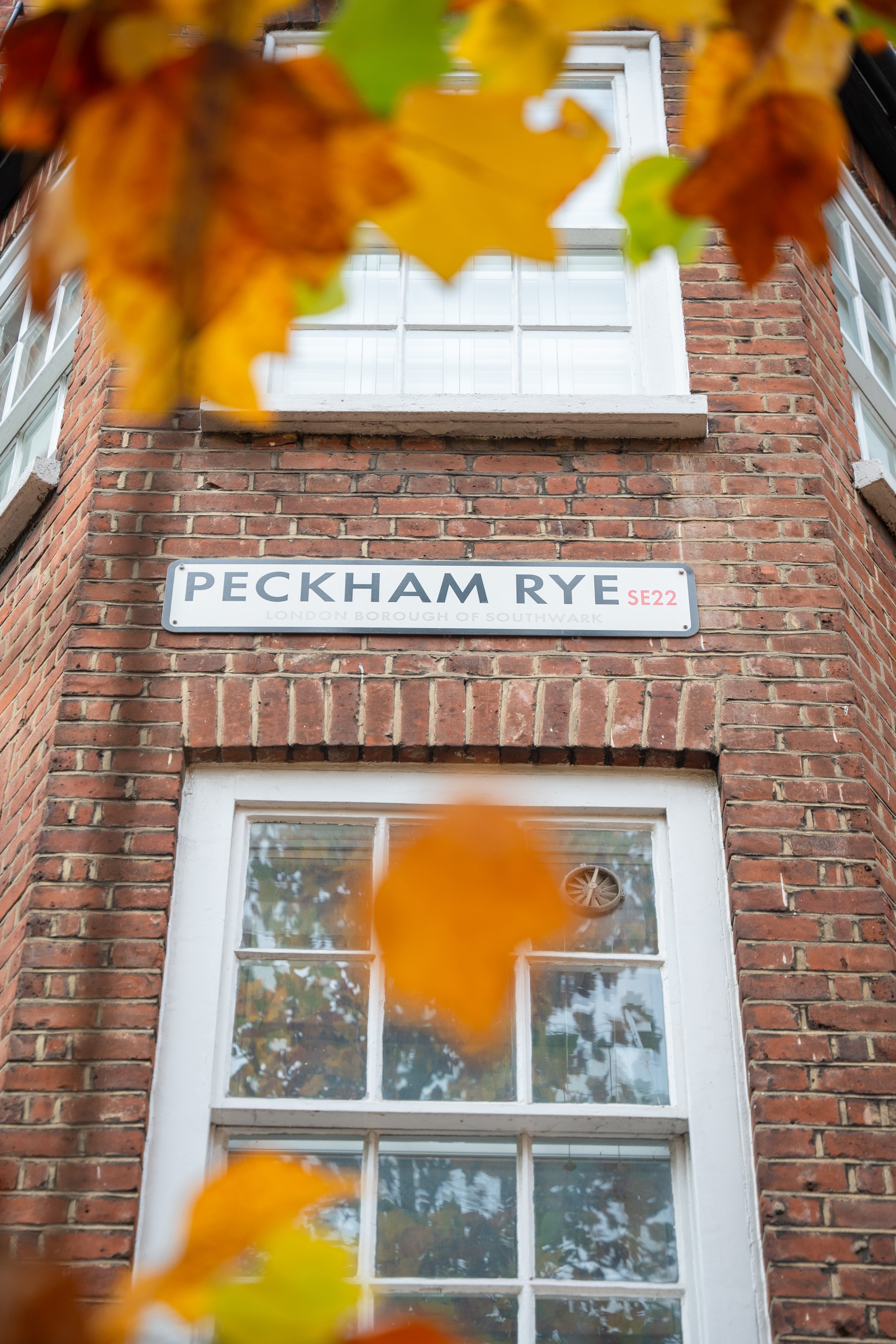 Peckham Rye Street sign
