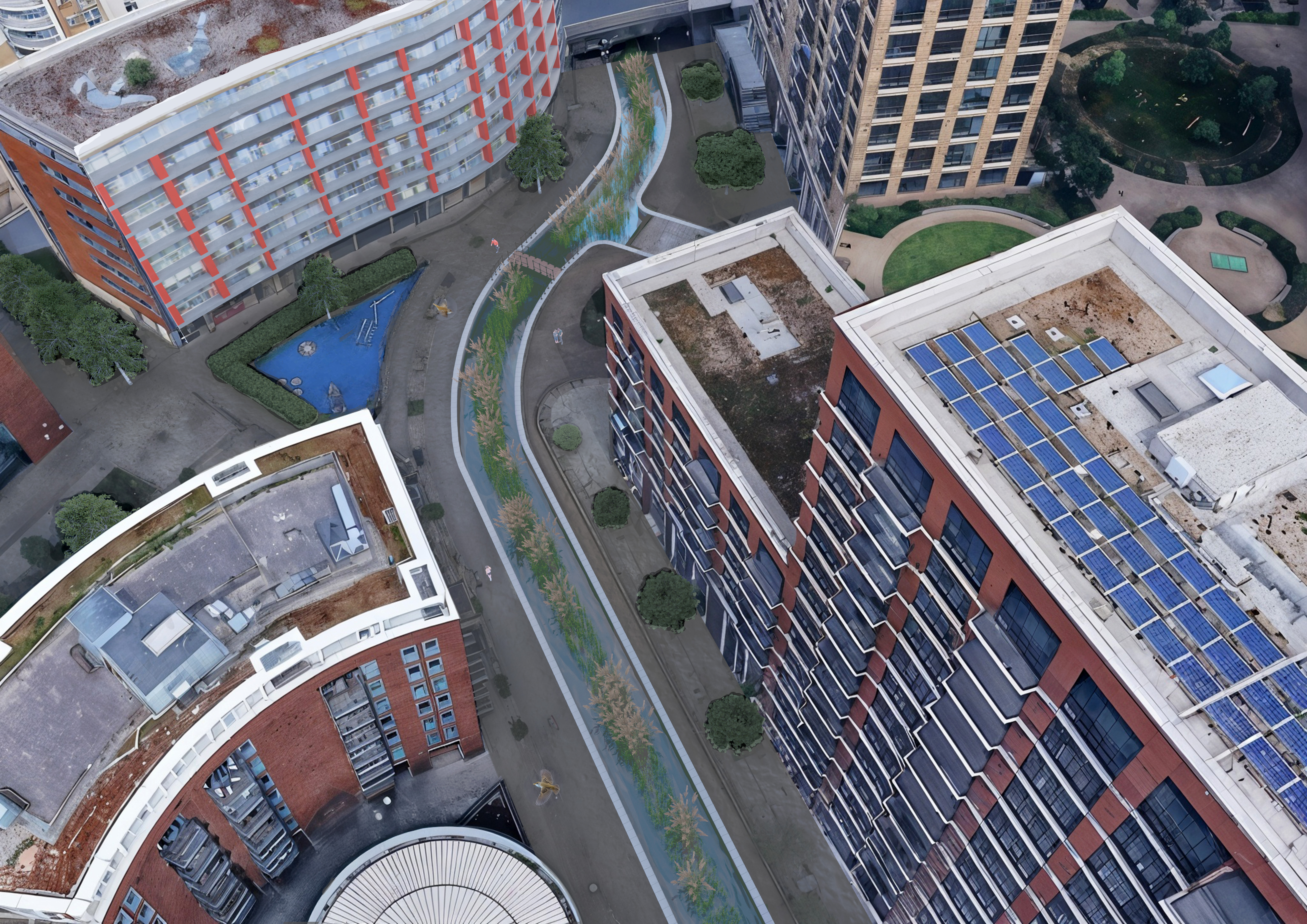 Aerial view