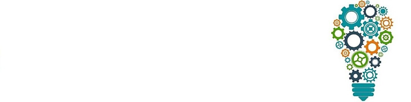 Image of a lightbulb made of cogs