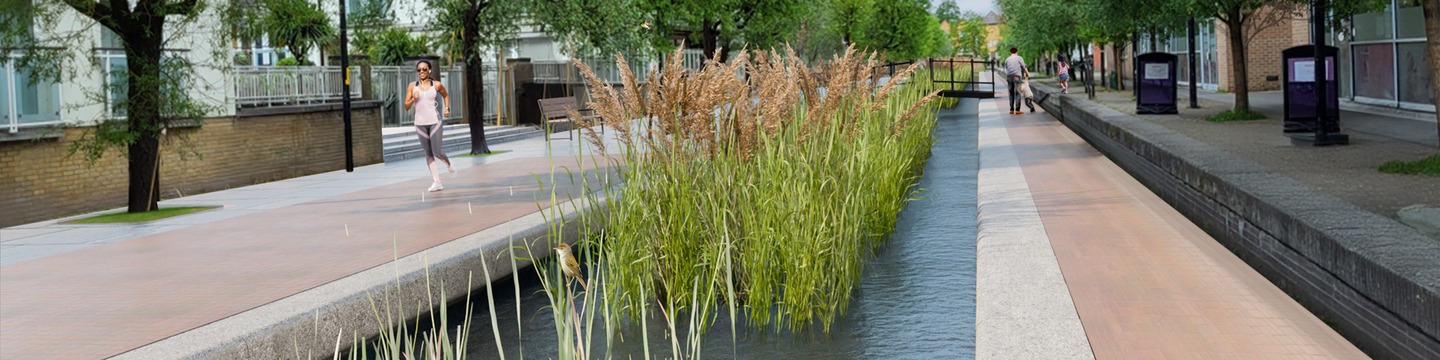 Visualisation of the channel