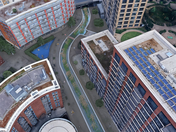 aerial view