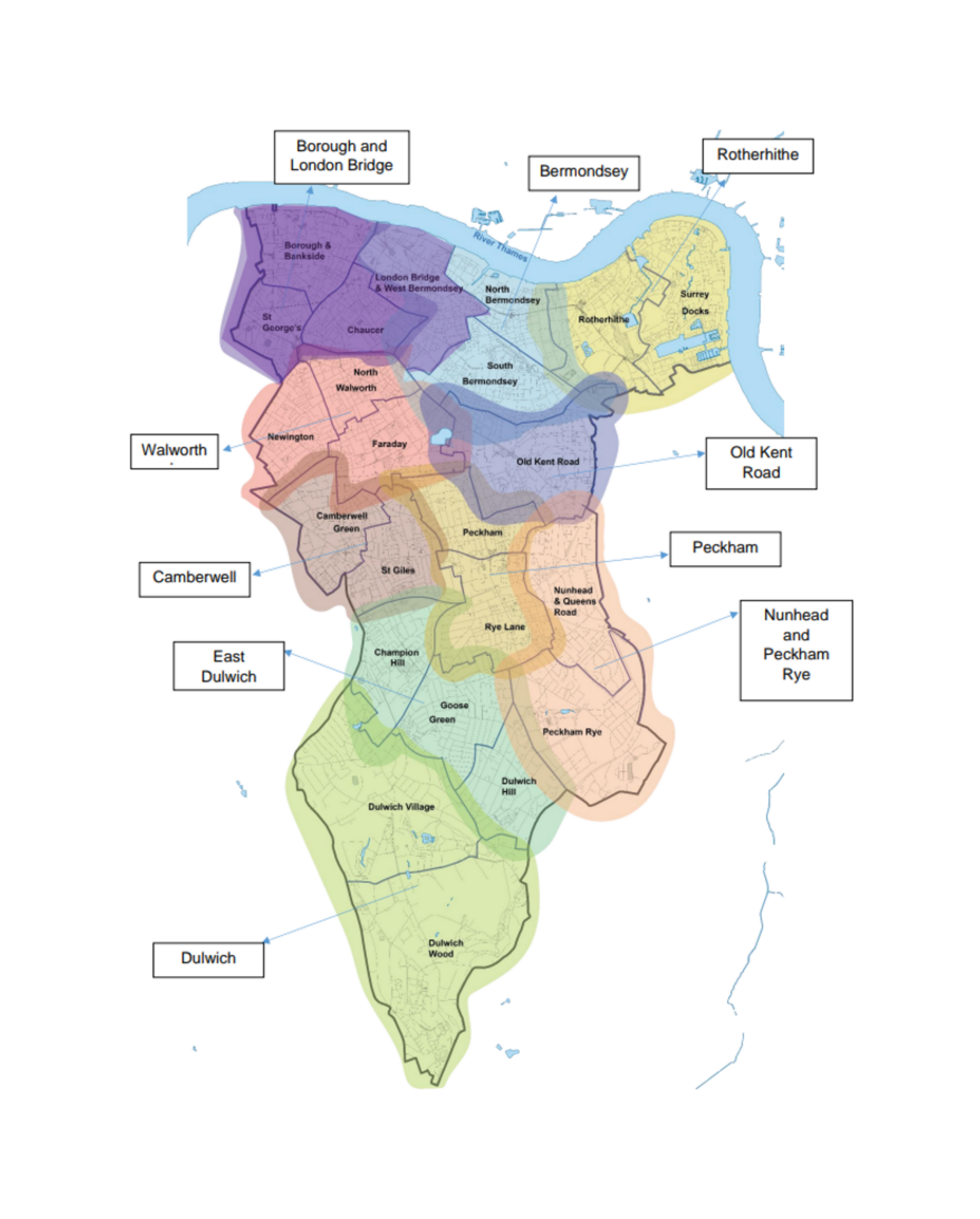 Neighbour map
